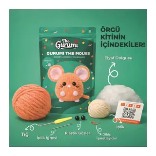 The Gurumi Fare Örgü Öğrenme Kiti (TG008)