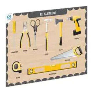 Ahşap El Aletleri Eğitici Set