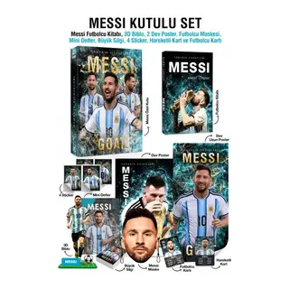 Messi Özel Kutulu Set – Sahanın Yıldızları