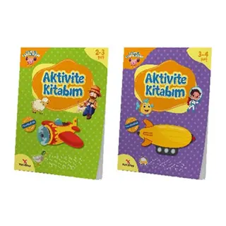 2-4 Yaş Aktivite Kitabım Evde Etkinlik Seti