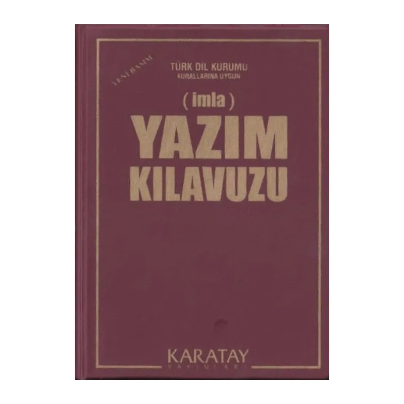 Yazım Kıluzu (İmla) - (Plastik Kapak)