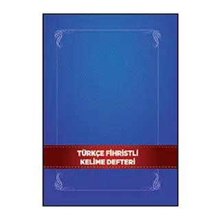 Türkçe Fihristli Kelime i