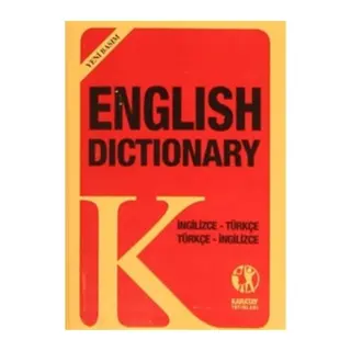 English Dictionary İngilizce - Türkçe Türkçe - İngilizce (Yeni Basım)
