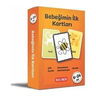 Bebeğimin İlk Kartları 6 - 24 Ay