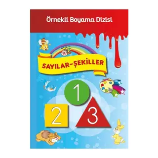 Örnekli Boyama - Sayılar - Şekiller