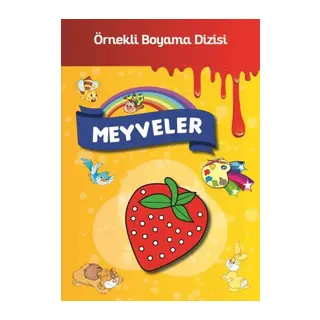 Örnekli Boyama - Meyveler