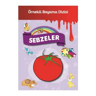 Örnekli Boyama - Sebzeler