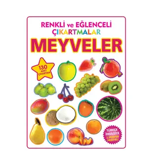 Renkli ve Eğlenceli Çıkartmalar Meyveler