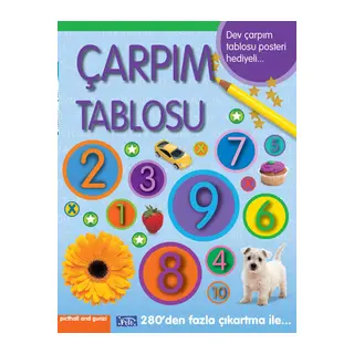 Çarpım Tablosu (Poster li)
