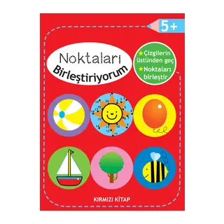 Noktaları Birleştiriyorum - Kırmızı +5 Yaş