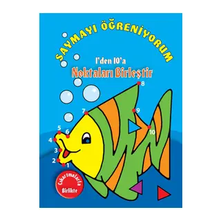 Saymayı Öğreniyorum 1'den 10'a Noktaları Birleştir