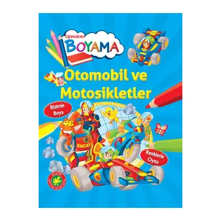 Eğlendiren Boyama - Otomobil ve Motosikletler