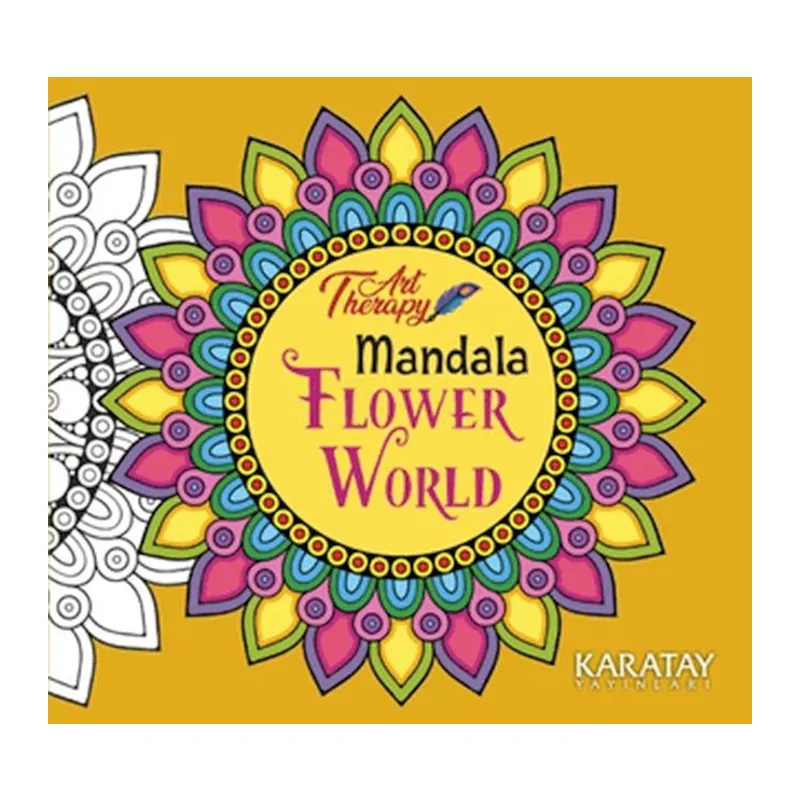 Art Therapy Mandala - Flower World
