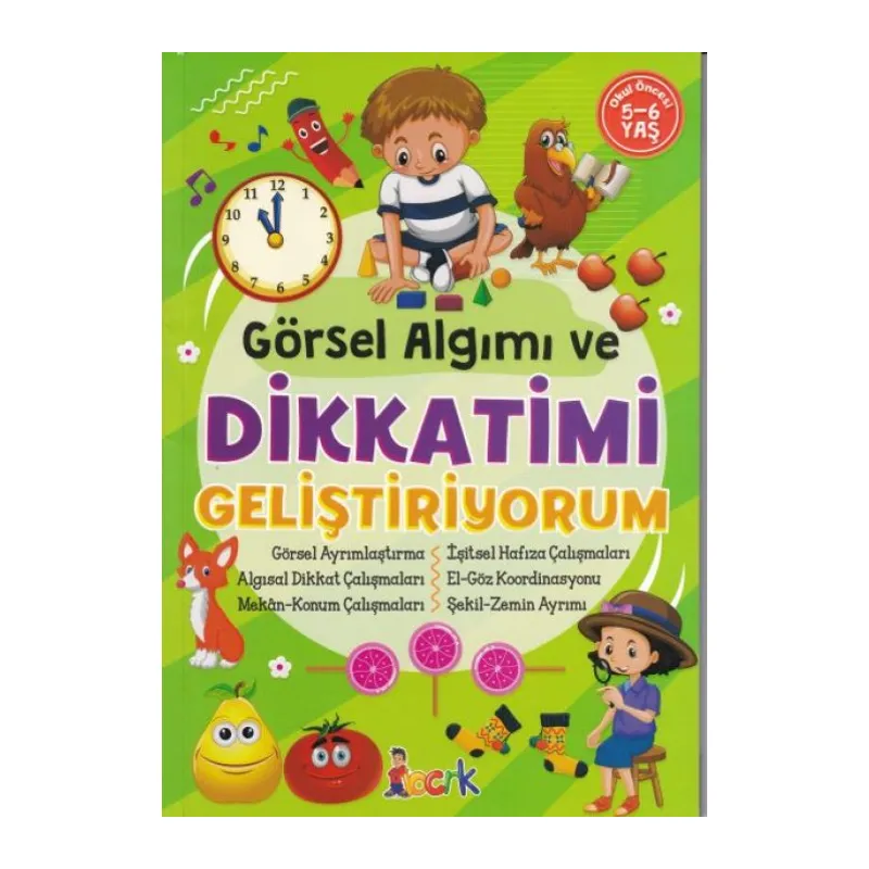 Görsel Aımı ve Dikkatimi Geliştiriyorum- 5-6 Yaş