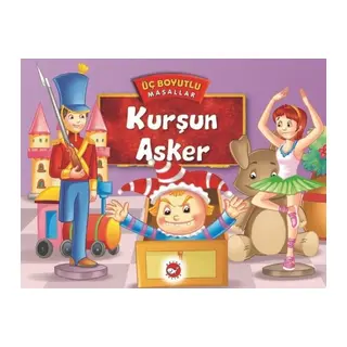 Üç Boyutlu Masallar - Kurşun Asker (Ciltli)