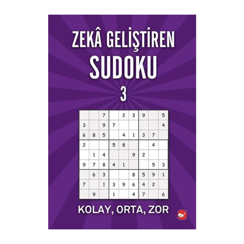 Zeka Geliştiren Sudoku 3 - Kolay - Orta - Zor