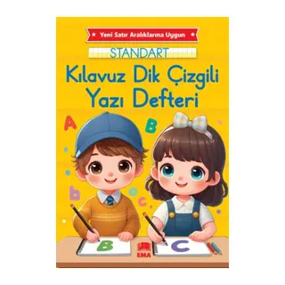 Dik Temel Harflerle Standart Renkli Kareli Yazı i