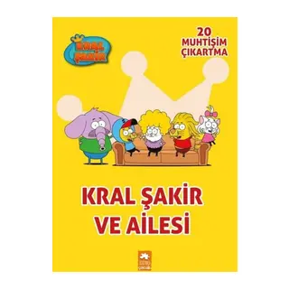 ve Ailesi - Çıkartmalı Boyama Kitabı