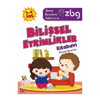 ZBG 3-4 Yaş Bilişsel Etkinlikler Kitabım