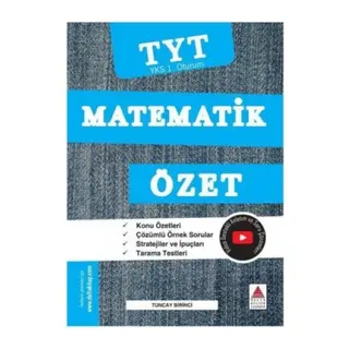Delta Kültür YKS TYT 1. Oturum Matematik Özet (Yeni)