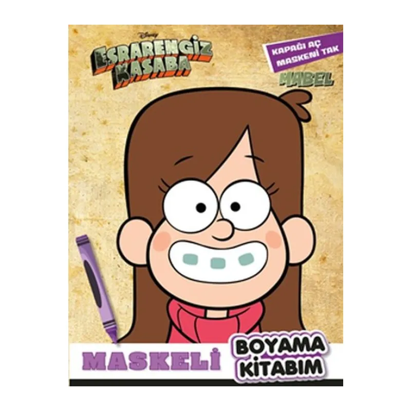 Maskeli Boyama Kitabım Mabel - engiz Kasaba
