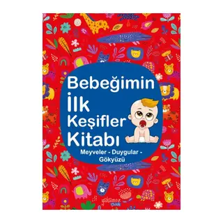 Bebeğimin İlk Keşifler Kitabı Meyveler - Duygular - Gökyüzü