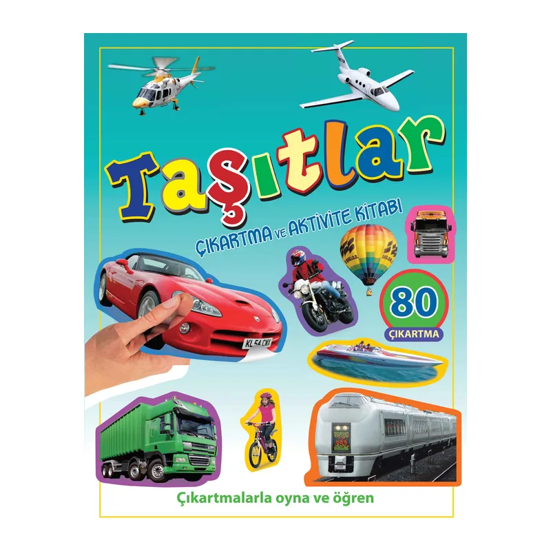 Taşıtlar - Çıkartma ve Aktivite Kitabı