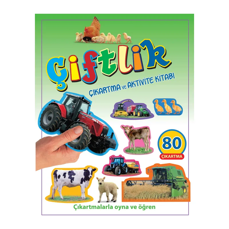 Çiftlik - Çıkartma ve Aktivite Kitabı