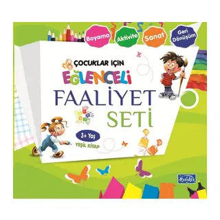 Eğlenceli Faaliyet Seti - Yeşil - 3+ Yaş