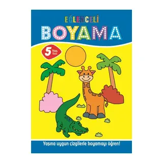 Eğlenceli Boyama - 5 Yaş Üstü 4’lü Pastel Boya li