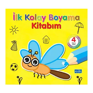 İlk Kolay Boyama Kitabım – 4 Yaş Üzeri