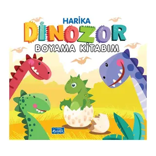 Harika Dinozor Boyama Kitabım