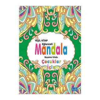 Çuklar İçin Mandala Yeşil