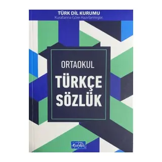 Ortaokul Türkçe Sözlük 1. Hamur