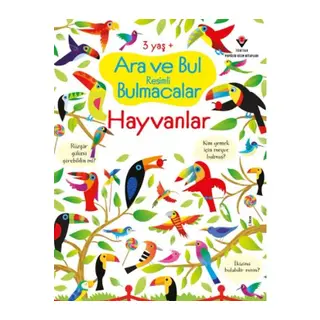 Ara Ve Bul li Bulmacalar - Hayvanlar