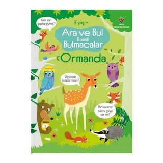 Ara Ve Bul li Bulmacalar - Ormanda