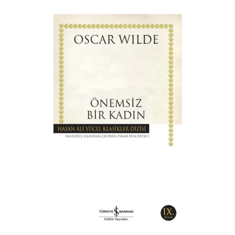 Önemsiz Bir Kadın - Hasan Ali Yücel Klasikleri