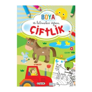 Boya ve Kelimeleri Öğren - Çiftlik