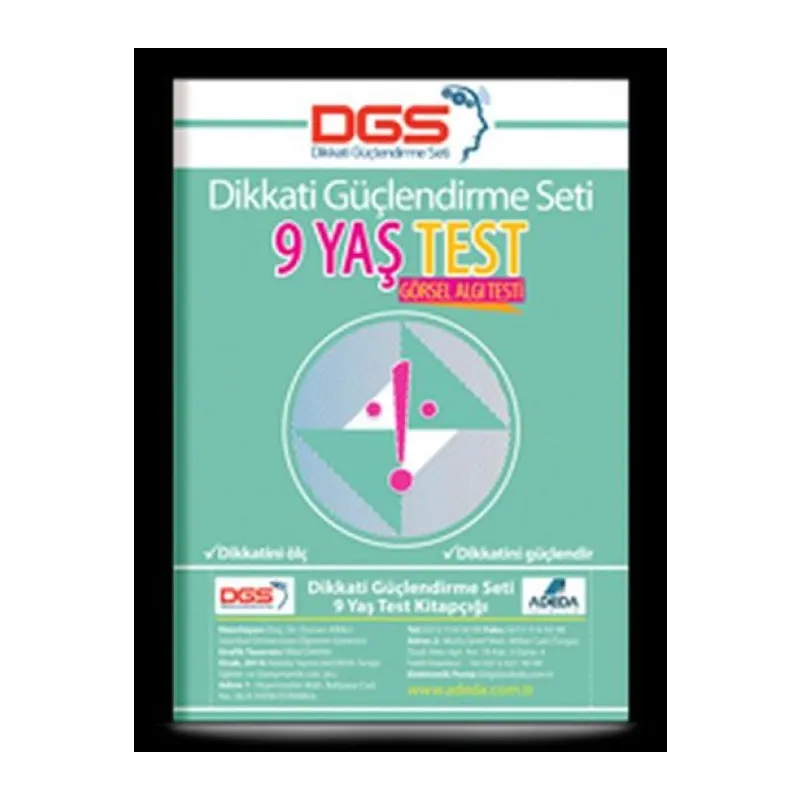 Dikkati Güçlendirme Seti 9 Yaş Test