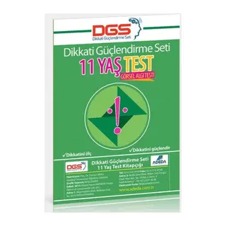 Dikkati Güçlendirme Seti 11 Yaş Test