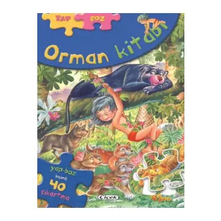 Orman Kitabı Yap-Boz Çıkartmalı Masallar 3