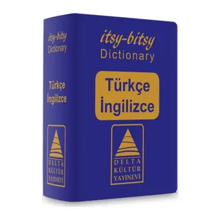 Delta Kültür Türkçe - İngilizce Mini Sözlük