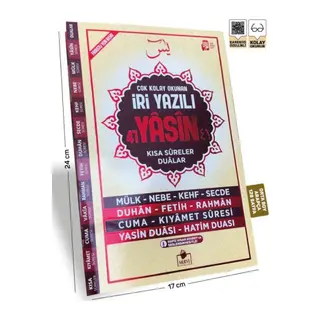 İri Yazılı Yasin Fihristli Sesli Orta Boy