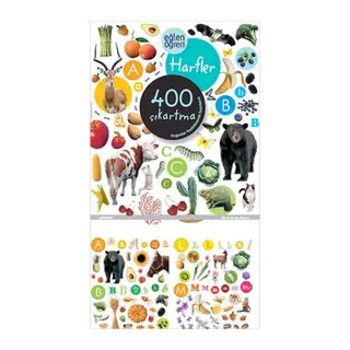 Eğlen Öğren - Harfler 400 Çıkartma