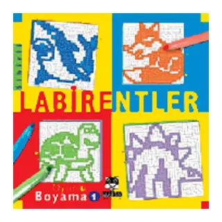 Marsık Labirentler-Oyunlu Boyama