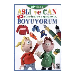 Aslı Ve Can Giysiler Çıkartma Boyama