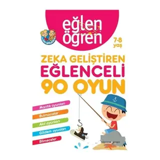 Eğlen Öğren Zeka Geliştiren Eğlenceli 90 Oyun