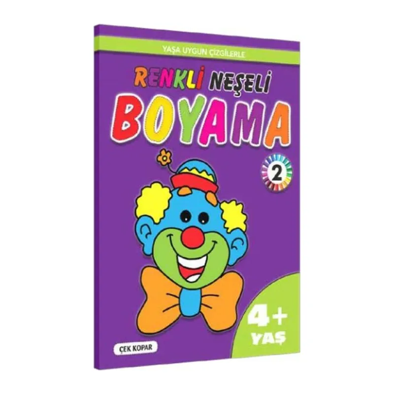 Renkli Neşeli Boyama -2 (4+Yaş)