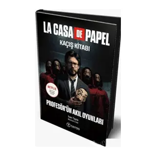 La Case De Papel Kaçış Kitabı - Profesör'ün Akıl Oyunları (Ciltli) (Maske li)