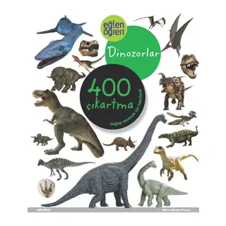 Eğlen Öğren Dinozorlar 400 Çıkartma